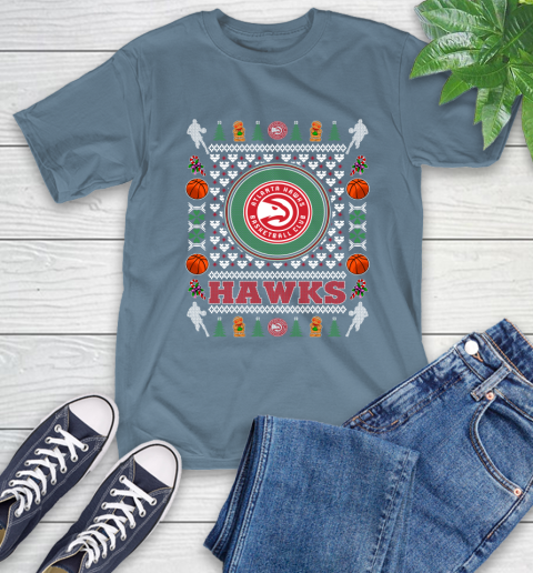 Atlanta Hawks Merry Christmas NBA Basketball Loyal Fan Ugly Shirt 8