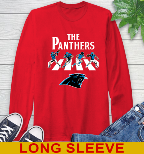 NFL Football Carolina Panthers The Beatles Rock Band Shirt Long Sleeve T-Shirt 12