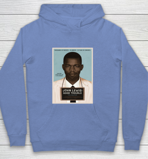 Good Trouble John Lewis Youth Hoodie 10