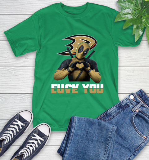 NHL Deadpool Love You Fuck You Hockey Sports T-Shirt 7