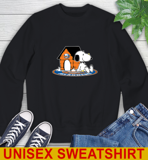 NHL Hockey New York Islanders Snoopy The Peanuts Movie Shirt Sweatshirt 2
