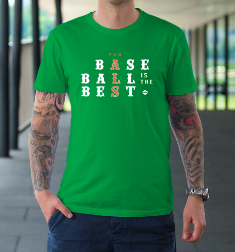 End ALS Baseball Is The Best T-Shirt 4