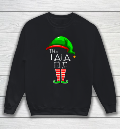 Lala Elf Group Matching Family Christmas Gift Funny Sweatshirt