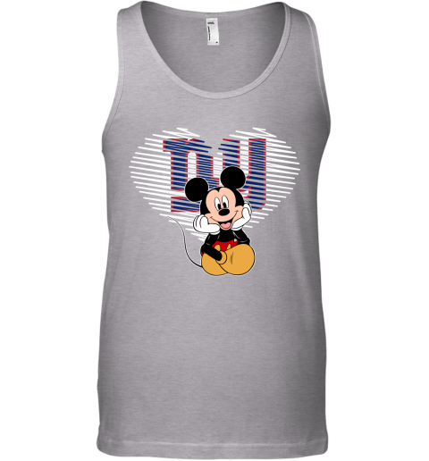 NFL New York Giants The Heart Mickey Mouse Disney Football T Shirt k73KnV1Hupy unisex tank 17 95 151514 front sport grey