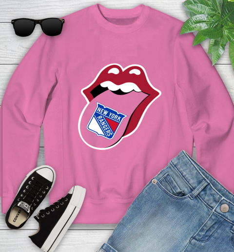New York Rangers NHL Hockey Lips I Root For My Team Adoring Fan 121