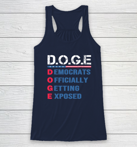 Trump D.O.G.E Department Of Government Efficiency Racerback Tank 5