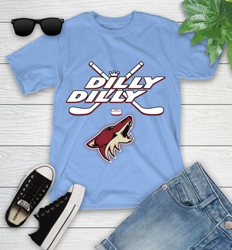 NHL Arizona Coyotes Dilly Dilly Hockey Sports Youth T-Shirt 11
