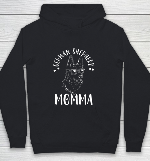 Dog Mom Shirt German Shepherd Momma Dog Mom Mama Gift Youth Hoodie