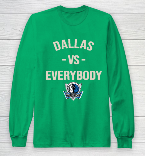 Dallas Mavericks Vs Everybody Long Sleeve T-Shirt 4
