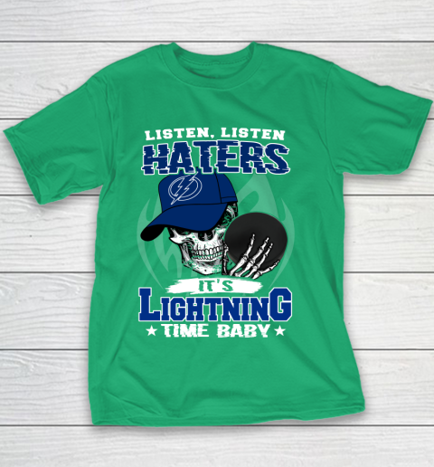 Listen Haters It is LIGHTNING Time Baby NHL Youth T-Shirt 3