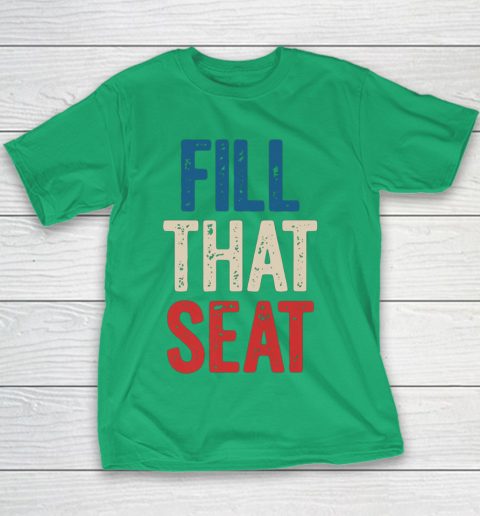 Fill That Seat Vintage North Carolina NC Fill The Seat Retro Youth T-Shirt 3