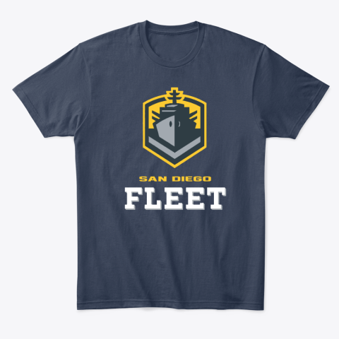 San Diego Fleet logo 4z0i san diego fleetlogo classic t shirt 2 front navy
