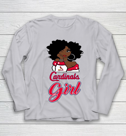 St.Louis Cardinalss Girl MLB Youth Long Sleeve 5