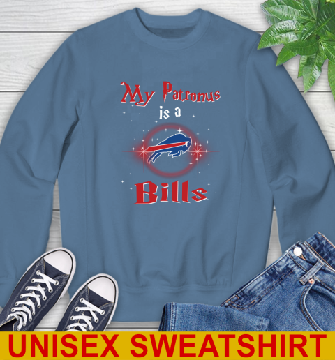 NFL Football Harry Potter My Patronus Is A Buffalo Bills Sweatshirt 10