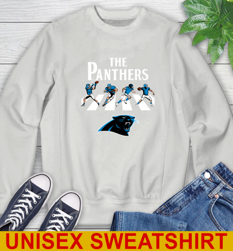 NFL Football Carolina Panthers The Beatles Rock Band Shirt Sweatshirt 5