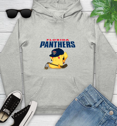 NHL Pikachu Hockey Sports Florida Panthers Youth Hoodie