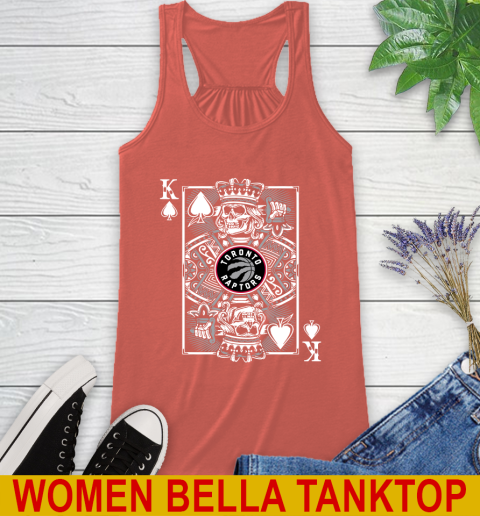 Toronto Raptors NBA Basketball The King Of Spades Death Cards Shirt Racerback Tank 3