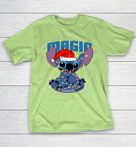 Orlando Magic NBA noel stitch Basketball Christmas T-Shirt 6