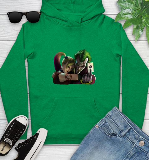 Toronto Raptors NBA Basketball Joker Harley Quinn Suicide Squad Youth Hoodie 7