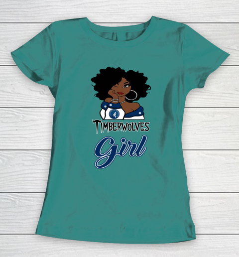 Minnesota Timberwolves Girl NBA Women's T-Shirt 13 Minnesota Timberwolves Girl NBA Women's T-Shirt - Image 13