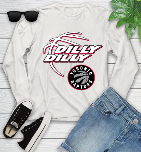 NBA Toronto Raptors Dilly Dilly Basketball Sports Youth Long Sleeve 12