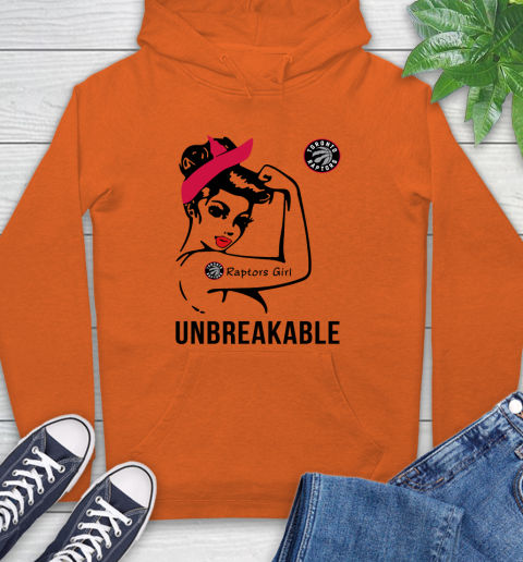 NBA Toronto Raptors Girl Unbreakable Basketball Sports Hoodie 3
