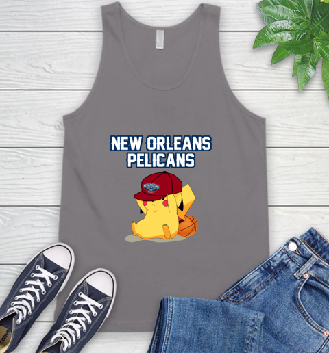 NBA Pikachu Basketball Sports New Orleans Pelicans Tank Top 7