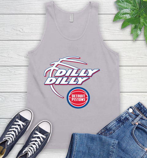 NBA Detroit Pistons Dilly Dilly Basketball Sports Tank Top 4