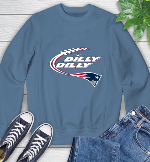 NFL New England Patriots Dilly Dilly Football Sports Sweatshirt 7