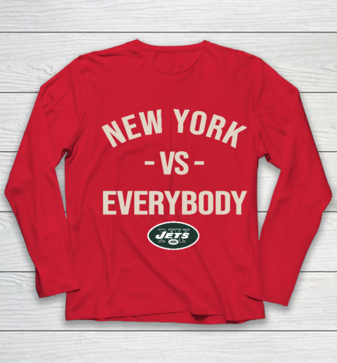 New York Jets Vs Everybody Youth Long Sleeve 8