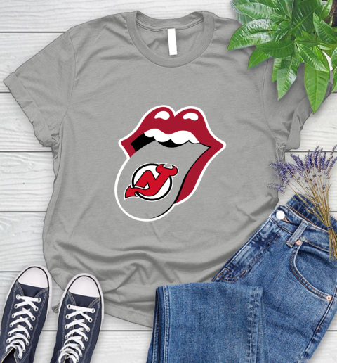 New Jersey Devils NHL Hockey Lips I Root For My Team Adoring Fan 100
