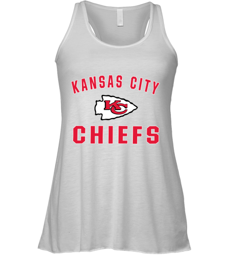 Kansas City Chiefs NFL Pro Line Gray Victory Arch Racerback Tank