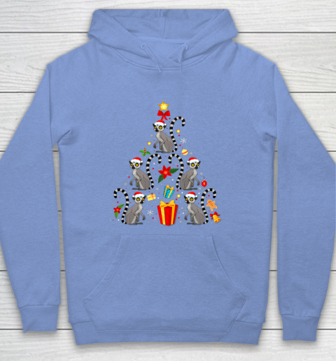 Lemur Christmas Ornament Tree Funny Gift Hoodie 8