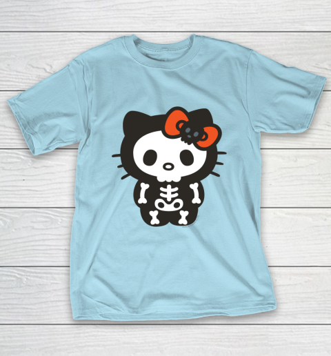 Hello Kitty Skeleton Halloween T-Shirt 10