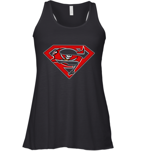 We Are Undefeatable The Tampa Bay Buccaneers x Superman NFL Racerback Tank