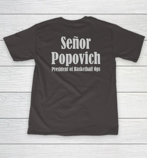 Coach Pop El Jefe (print on front and back) Women's T-Shirt 12