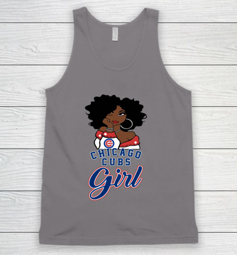 Chicago Cubs Girl MLB Tank Top 7