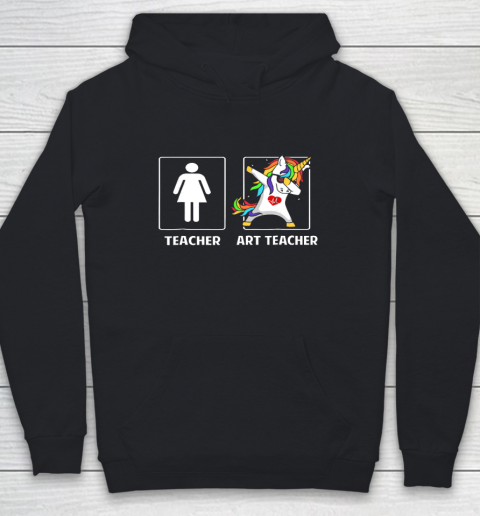 Art Teacher Unicorn Dabbing Funny T Shirt Gifts Dab Dabs Youth Hoodie