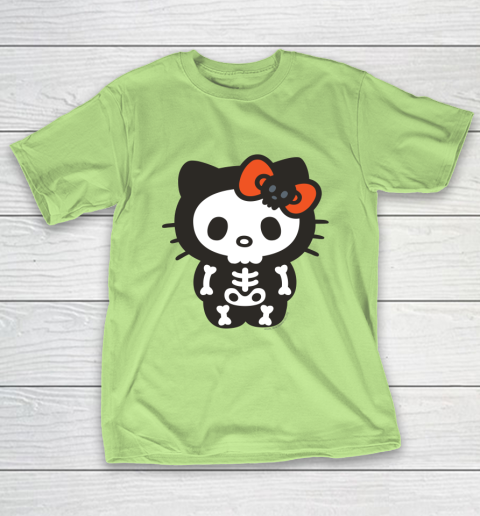 Hello Kitty Skeleton Halloween T-Shirt 6
