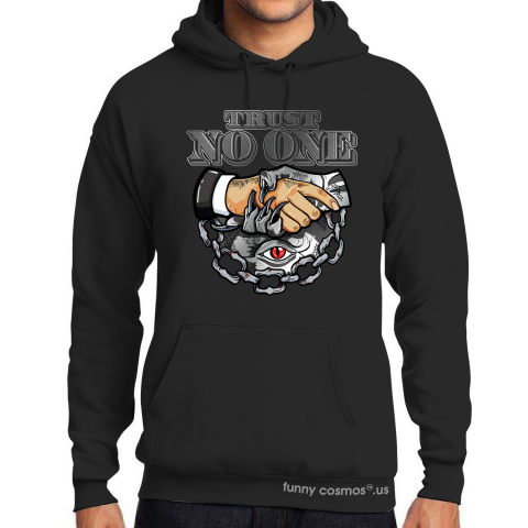 Trust No One Eye Hoodie To Matching Jordan 5 Metallic Silver Black Hoodie Hip Hop Hoodie Sneakers Matching