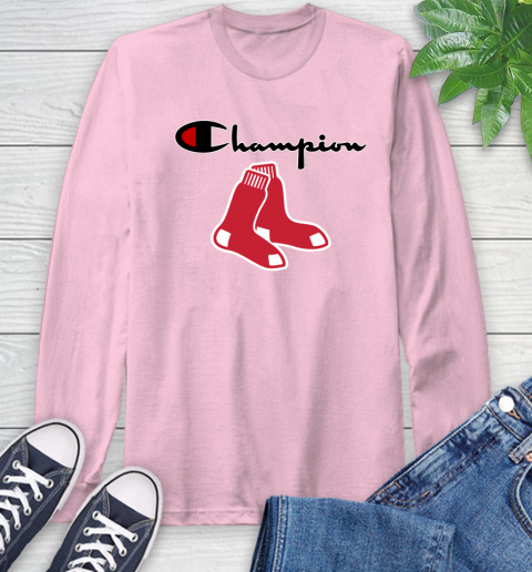 MLB Baseball Boston Red Sox Champion Shirt Long Sleeve T-Shirt 8