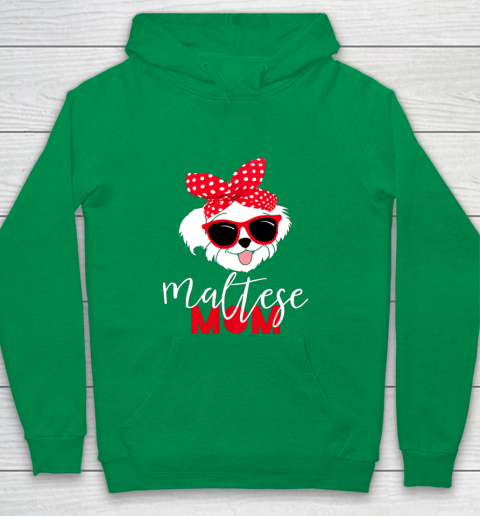 Dog Mom Shirt Dog Lovers T Shirt Maltese Mom Fur Mama Youth Hoodie 4
