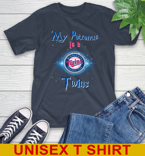 MLB Baseball Harry Potter My Patronus Is A Minnesota Twins T-Shirt 3