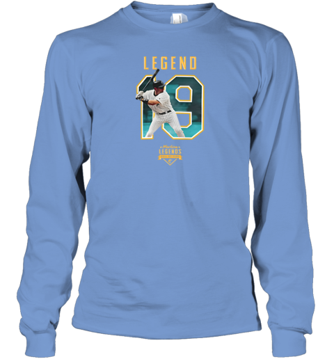 Legend Jeff Conine 19 Miami Marlin Premium Long Sleeve T-Shirt uz5u legend jeff conine 19 miami marlin premium long sleeve tee 14 front carolina blue