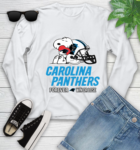 NFL The Peanuts Movie Snoopy Forever Win Or Lose Football Carolina Panthers 125