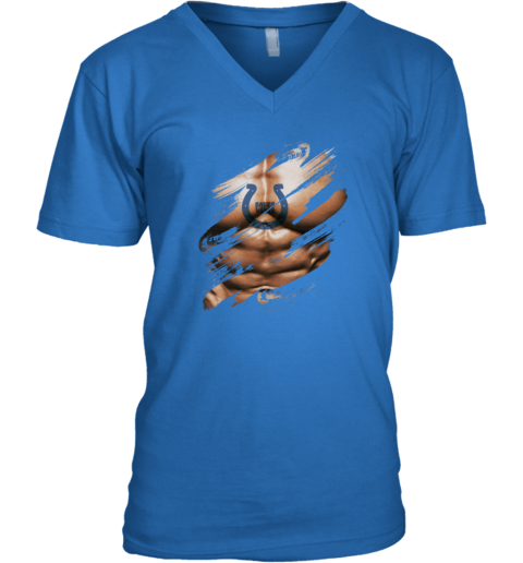 Indianapolis Colts NFL Symbol All Over Print 3D T-Shirt - Banantees