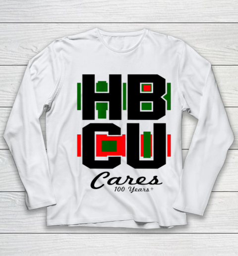 HBCU Cares College University Graduation Gift Black School Youth Long Sleeve