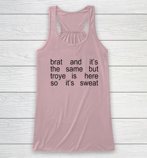 Sweat Tour  Sweat Brat Green Racerback Tank 4