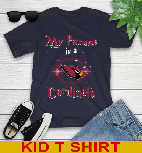 NFL Football Harry Potter My Patronus Is A Arizona Cardinals Youth T-Shirt 2