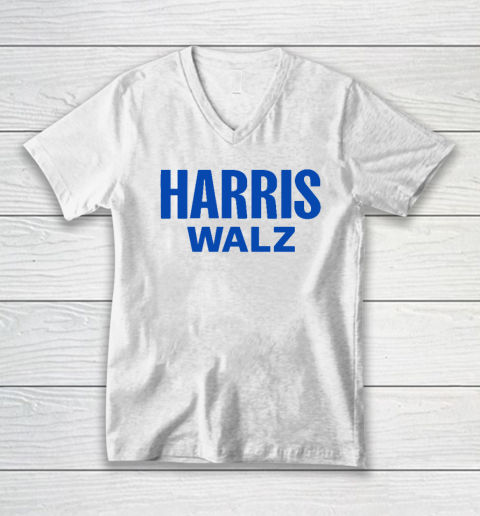 Harris Walz V-Neck T-Shirt